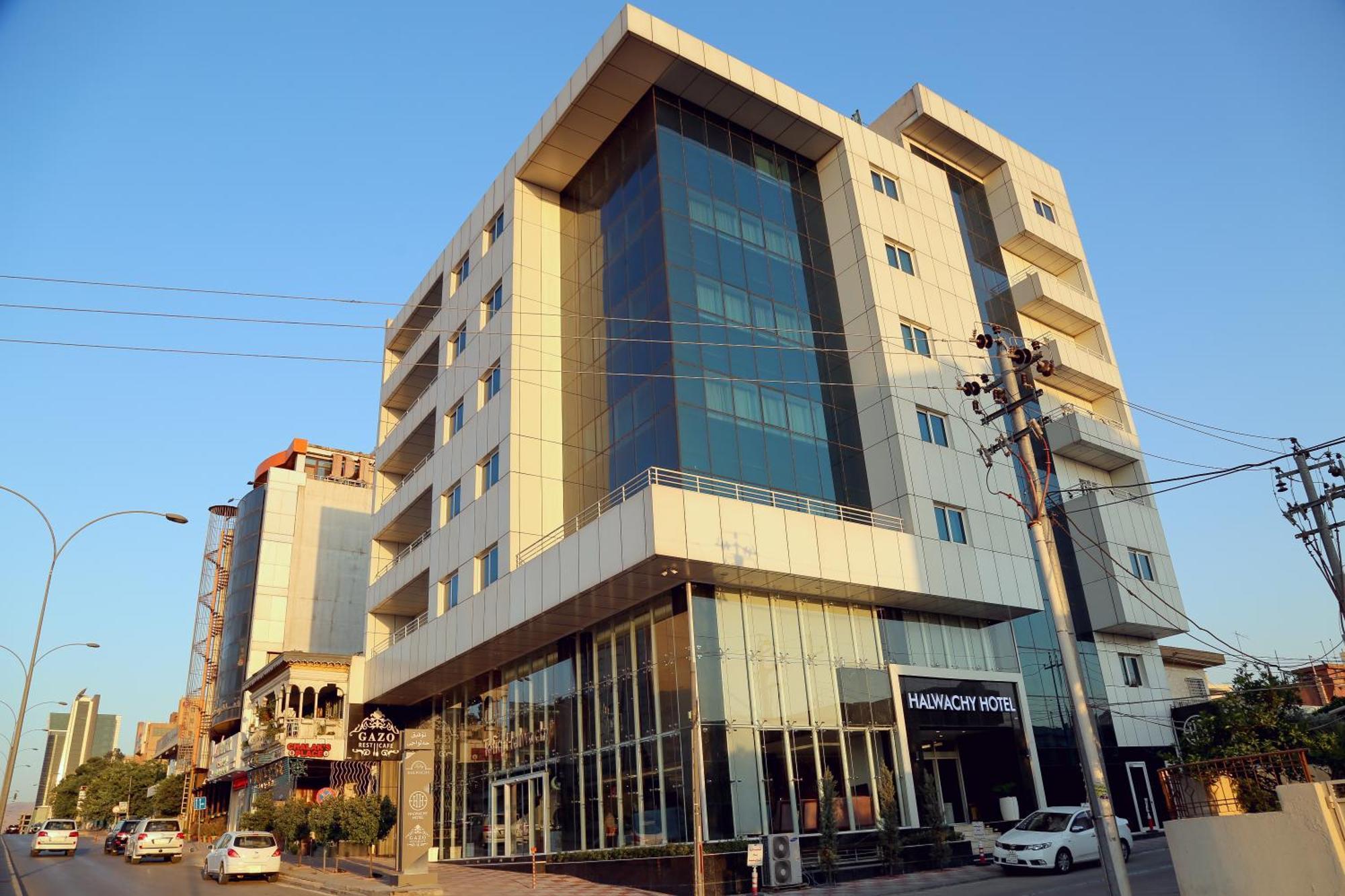 Hotel Halwachy Sulaymaniyah Екстериор снимка
